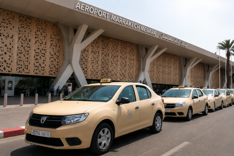 local taxi airport marrakech